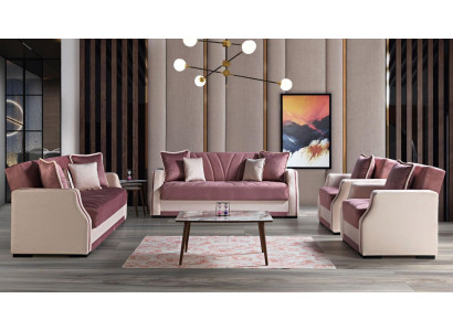 Luxury Sofa Set Complete Couch Sofa Modern Set Living Room Relax 3+2+1+1 New