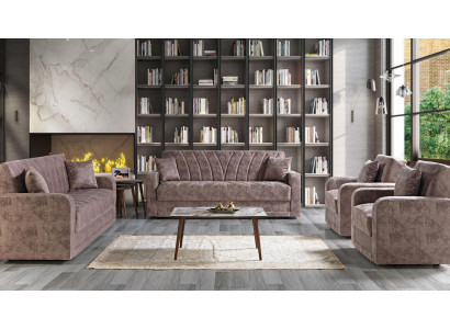 Sofa set 3211 wood living room luxury sofa fabric complete couches furniture