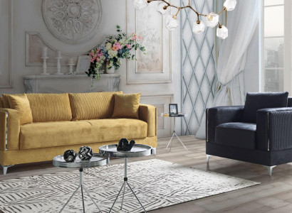 3+1 Seater Sofa Set Modern Relax Armchair Modern Style 2-Piece Luxury New Living Room New