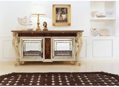 Sideboard Buffet White Design Console Wood Cabinet Furniture Dresser New