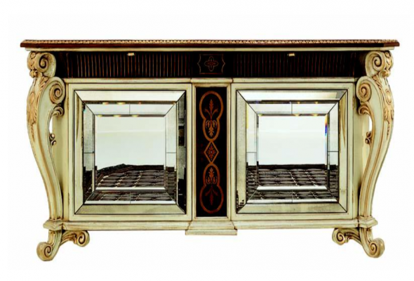 Sideboard Buffet White Design Console Wood Cabinet Furniture Dresser New