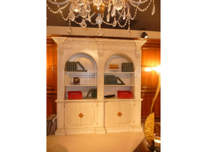 Living room bookcase library shelf book cabinets sideboard solid wood