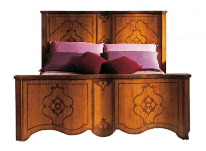 Bed brown bedroom furniture wood design 160x200cm upholstered hotel beds textile