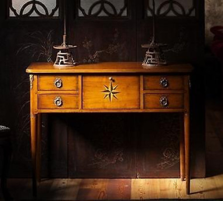 Console side bedroom wooden tables consoles classic nightstand new