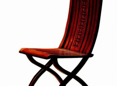 Dining room solid wood lounge upholstered chair wood new country house armchair chair 1x