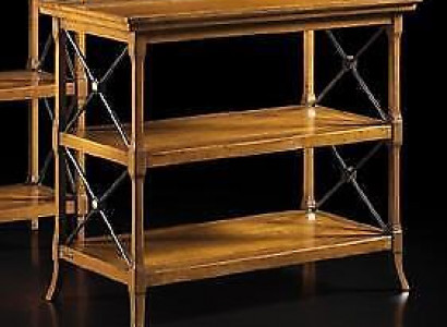 Stand storage side table Italian furniture shelf wood cabinets shelves new