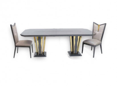 Dining set dining table with 6x chairs armchair dining suite dining furniture