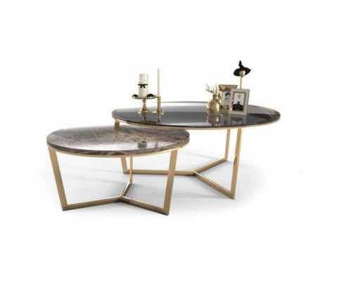 Coffee table side table designer living room table tables 2x