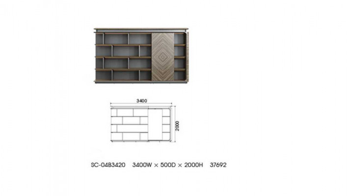 Design cupboard bookcase file shelf office furniture shelf office