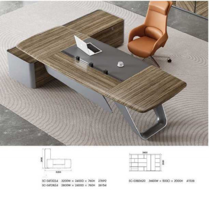 Luxury desk workstation corner desk table furniture