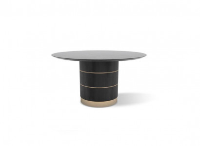 Round dining tables luxury dining room furniture designer table metal base