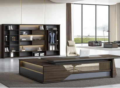 Corner desk office furnishings executive room furniture design desk