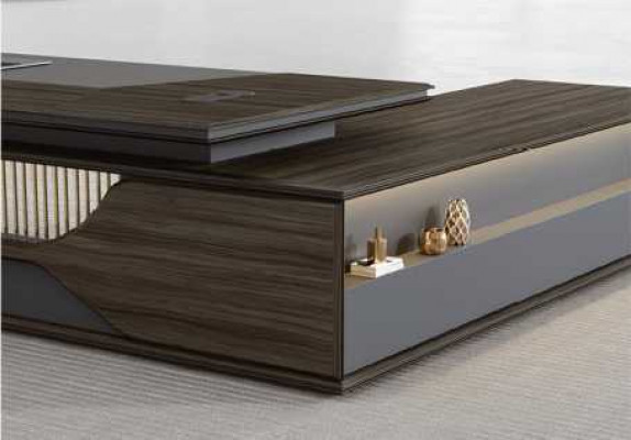 Corner desk office furnishings executive room furniture design desk