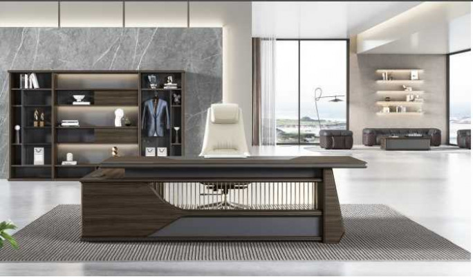 Corner desk computer desk table office desk luxury study furniture