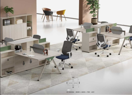 Office desk modern study room furniture luxury decor table