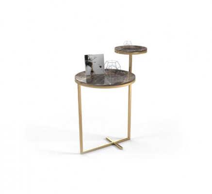 Luxury Side Table Designer Stainless Steel Tables Living Room Coffee Table New
