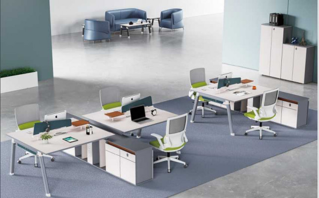 Office furniture desks team table counter office furniture