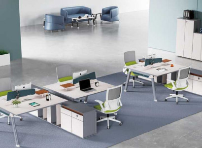 Office furniture desks team table counter office furniture