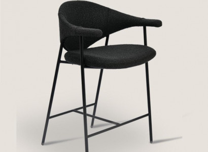 Stylish seating furniture designer dining chairs with steel legs modern