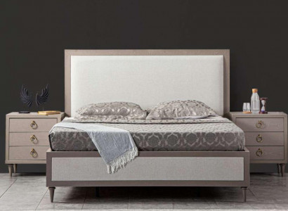Bed Bedroom Set Design Luxury Bed New Furniture 2x Nightstands 3-piece.