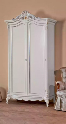 Complete bedroom set bed nightstands wardrobe stool 8-piece