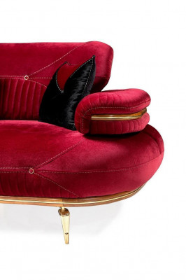 Modern living room furniture set upholstered sofa armchair modern 3-piece set