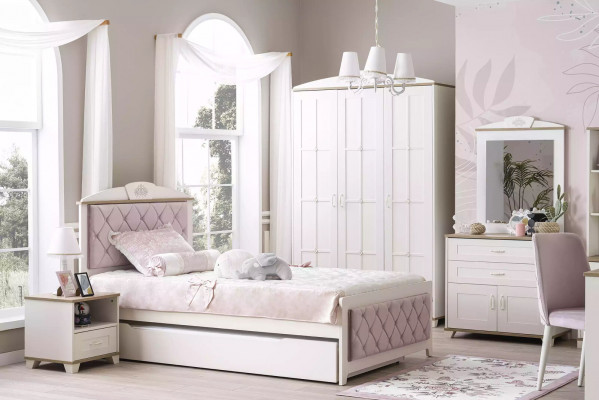 Children's Nightstand Design Nightstand Night Console Children's Room Wood White