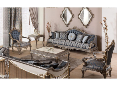 Sofa set 3+1+1 seater luxury furniture sofa set couch sofa upholstery 3-piece new