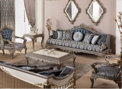 Sofa set 3+1+1 seater luxury furniture sofa set couch sofa upholstery 3-piece new