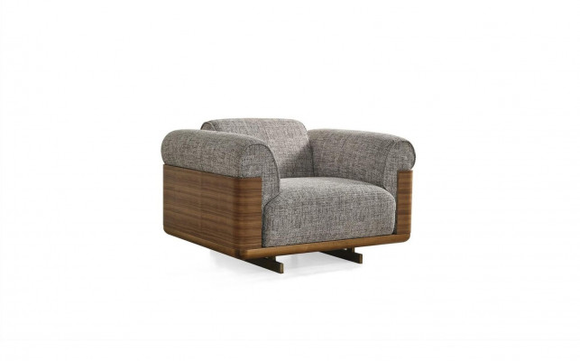 Couch Grey Upholstered Sofa Complete Three-Seater Armchair Modern 2-piece Sofas