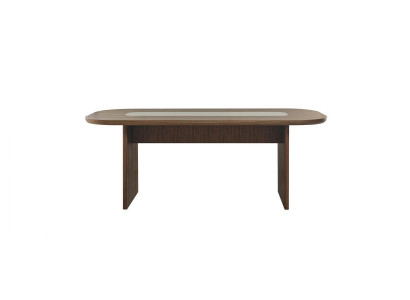 Dining room table dining table table dining area wood brown dining room 208 cm