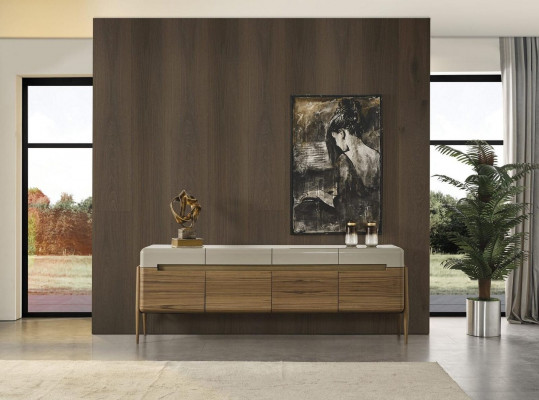 Complete dining area dining group dining table set 8-piece dining room brown wood new