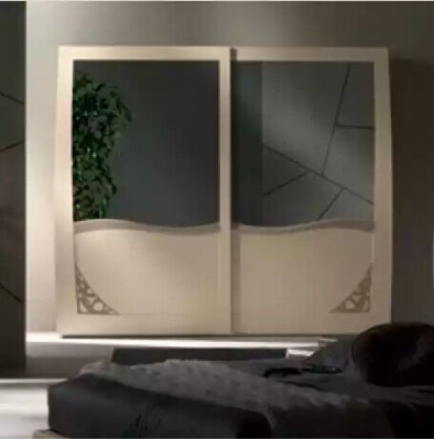 Complete Bedroom Set Design Modern Luxury Bed 2x Nightstands 6 pcs New