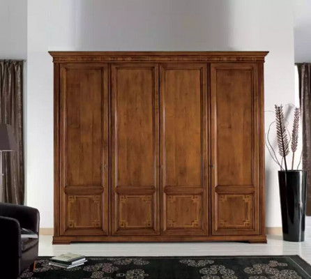 Bedroom cabinet wood Italian furniture wardrobes closet