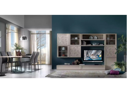 Living room set display cabinet sideboard wall units TV stand design cabinet new