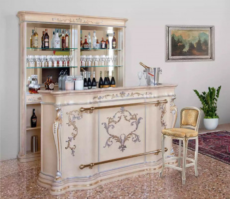 Classic bar counter luxury bar cabinet designer furniture solid wood display cabinet bar