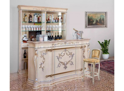 Classic bar counter luxury bar cabinet designer furniture solid wood display cabinet bar