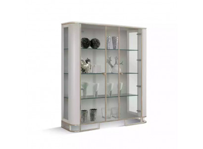 Showcase Wood Luxury Classic Sideboard Design Furniture Italian White