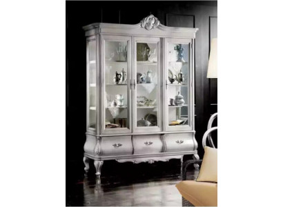 Wooden display case luxury cabinet classic sideboard furniture Italian cabinets