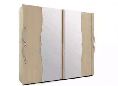 Solid wood wardrobe wooden cabinet closet bedroom furniture Italy