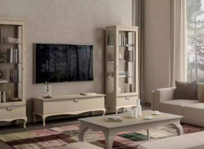 Living room rtv cabinet wall unit cabinets design art deco display cabinet set