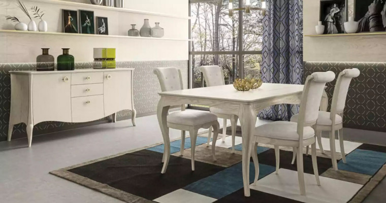Dining room table dining table with 4 chairs set furniture set 5-piece furniture