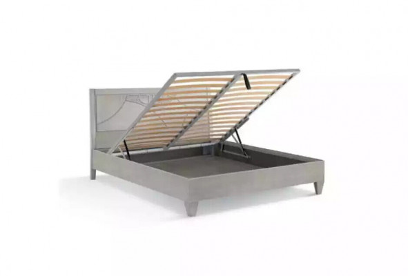 Bedroom set bed 2x bedside tables console beds luxury upholstery 5 pcs.