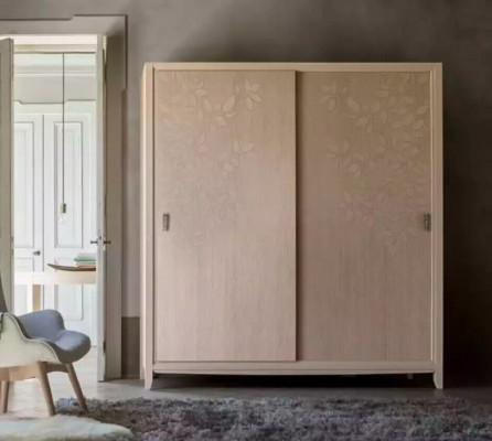 Wardrobe closet furniture bedroom cabinets wood furnishings beige
