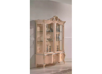 Luxury wooden cabinet design sideboard cabinets beige Italian furniture