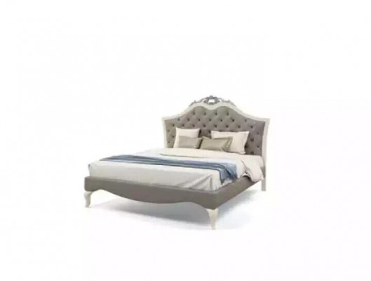 Bedroom furniture 3-piece set solid wood bedside tables 2x bed real wood