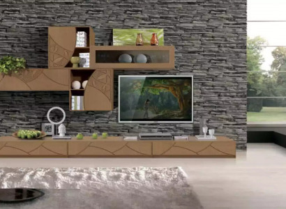 Living room sideboard wall units brown cabinets shelf cabinet design new