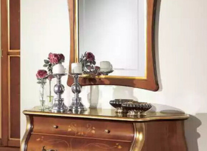 Bedroom furniture dresser with mirror luxury classic furniture set 2-piece