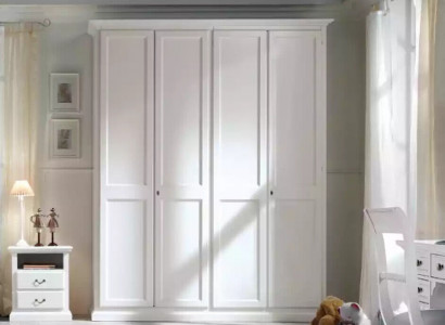 Wardrobe cupboard art deco style wood furniture classic bedroom