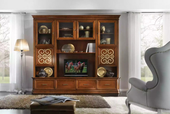 Wall cabinet living room wall unit RTV designer furniture living room Italian new